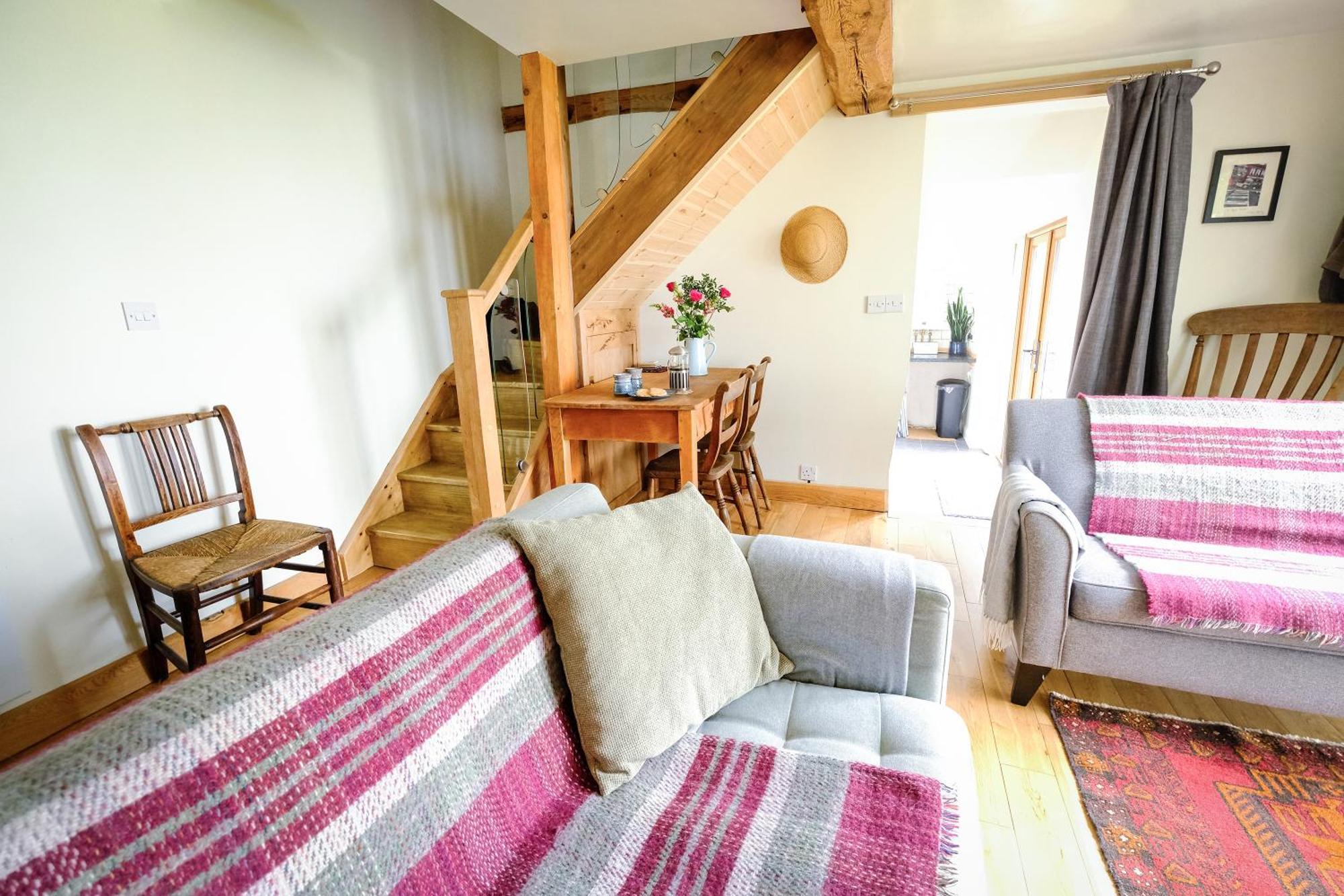 Rhyd Y Geifr, Cosy Barn Conversion In Maerdy コーウェン エクステリア 写真